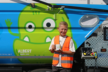 Lichfield District and Tamworth Joint Waste Service unleashes new food waste monsters into the wild