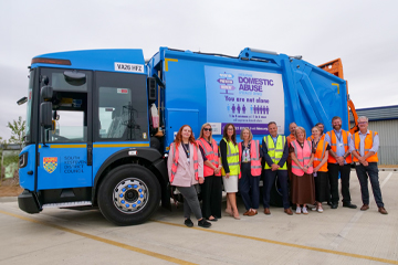 Three new charities chosen for South Kesteven District Council’s colourful fleet