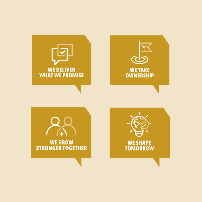 Introducing our new values...
